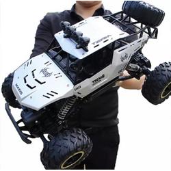 Monstertruck 37 cm | 1:12 4WD RC Automaat | Versie 2.4G Radio Control | RC Auto Speelgoed | afstandsbediening auto Off Road -  wit